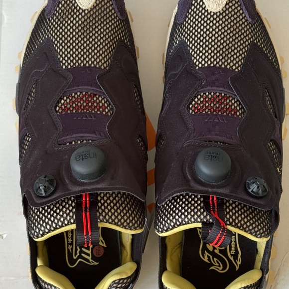 Reebok InstaPump Fury Trail 'Black Weathered Yellow' - Picture 11 of 12